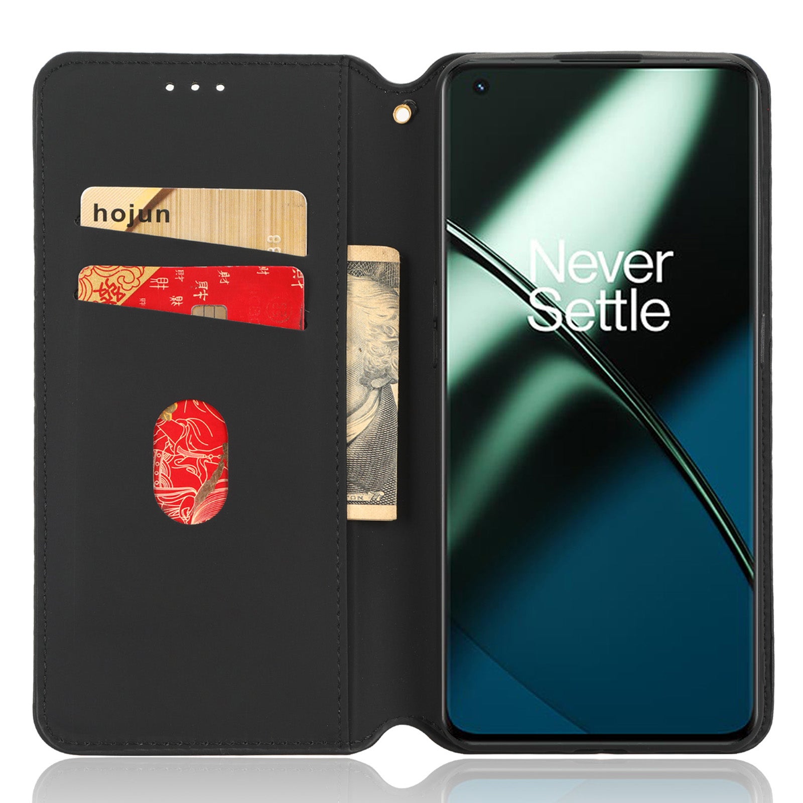 For OnePlus 11 5G Anti-scratch Protective Phone Case Stand Wallet Imprinted Rhombus Pattern PU Leather Phone Cover For OnePlus 11 5G Anti-scratch Protective Phone Case Stand Wallet Imprinted Rhombus Pattern PU Leather Phone Cover